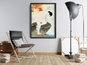 Poster an der Wand Der Geruch von Bad