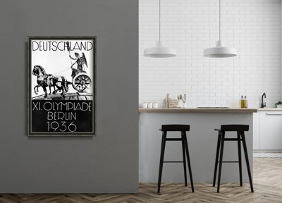 Plakat für den Frieden Olympischen Spiele in Berlin