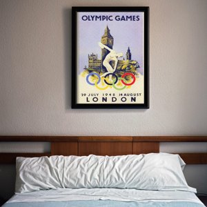 Retro-Poster Olympischen Spiele in London