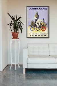 Retro-Poster Olympischen Spiele in London