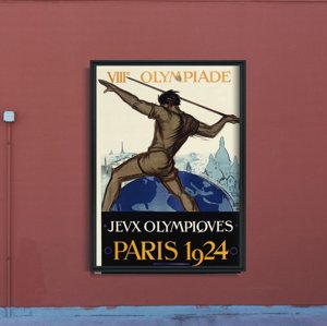 Weinleseplakat Olympia-Plakat