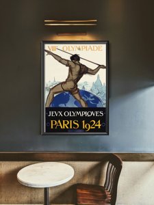 Weinleseplakat Olympia-Plakat