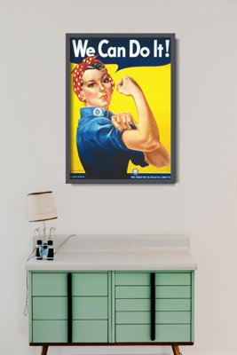 Plakat-Weinlese Plakat Wir können es tun