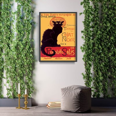 Retro-Poster Rodolphe Salis Le Chat Noir