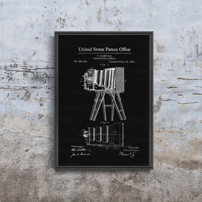 Retro-Poster Kamera Patent Samueles