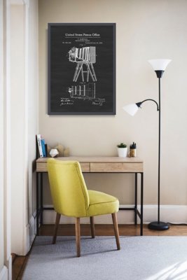 Retro-Poster Kamera Patent Samueles