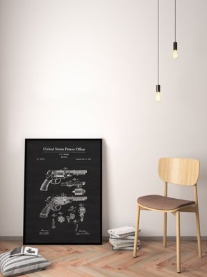 Plakat für den Frieden Gun Firearm Patent Starr
