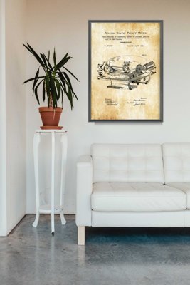Plakat-Weinlese Berliner Gramophone US-Patent