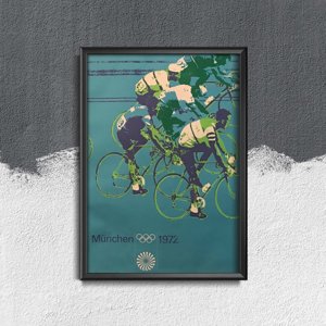 Retro-Poster Olympic Radfahren Poster