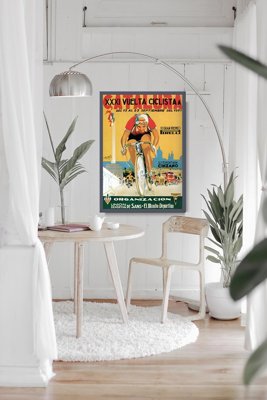 Retro-Poster Vuelta Ciclista Cataluna