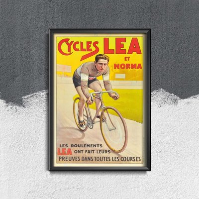 Weinleseplakat Fahrrad-Plakat Campionati del Mondo di Ciclismo