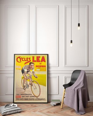 Weinleseplakat Fahrrad-Plakat Campionati del Mondo di Ciclismo