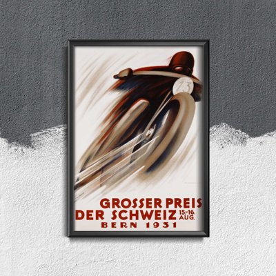 Weinleseplakat Grosser Preis der Schweiz