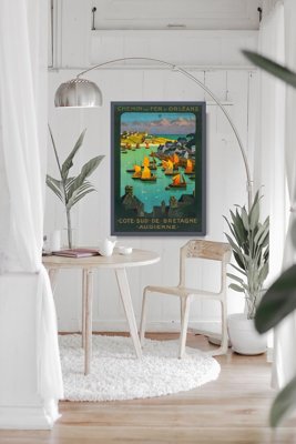 Plakat-Weinlese Bretagne Frankreich