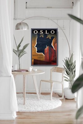 Weinleseplakat Norwegen Oslo