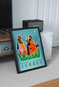 Retro-Poster Israel