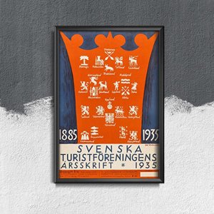 Retro-Poster Schweden