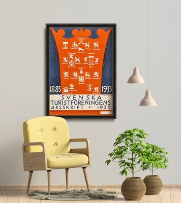 Retro-Poster Schweden