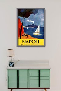 Poster an der Wand Italien Neapel