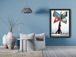 Poster im Retro-Stil Svislando