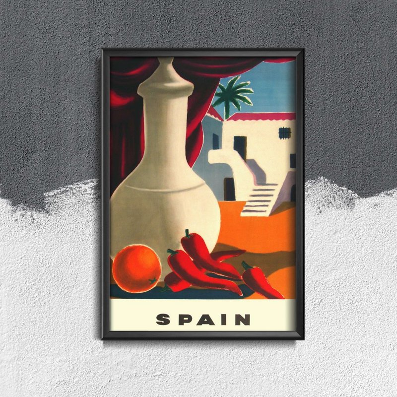 Plakat für den Frieden Spanien