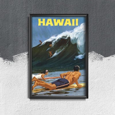 Plakat für den Frieden Hawaii