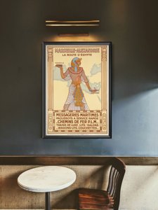 Plakat-Weinlese Marseille Ägypten Alexandrie