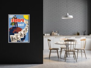 Weinleseplakat Europa