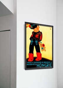 Plakat-Weinlese Ausstellung Ungarn