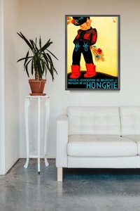 Plakat-Weinlese Ausstellung Ungarn
