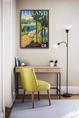Poster an der Wand Zug Irish