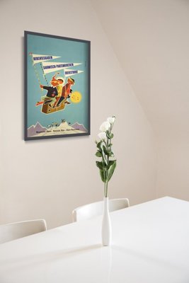 Plakat für den Frieden Bayerische Alpen Österreich, Deutschland
