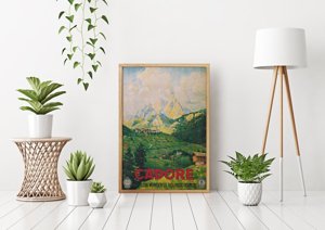Retro-Poster Italien Cadore