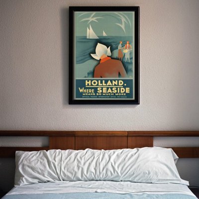 Poster im Retro-Stil Niederlande