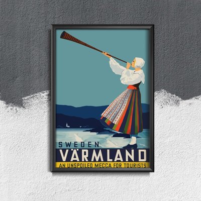 Plakat für den Frieden Schweden Värmland