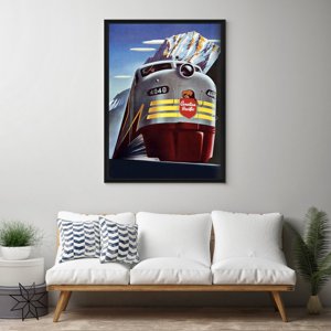 Retro-Poster Canadian Pacific