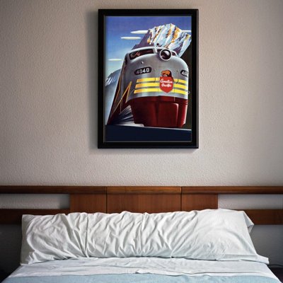 Retro-Poster Canadian Pacific