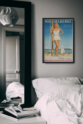 Plakat-Weinlese Middelkerke Belgique