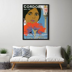 Poster im Retro-Stil Cordoba