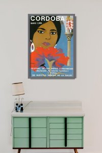 Poster im Retro-Stil Cordoba