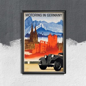 Plakat für den Frieden Deutschland Automotive