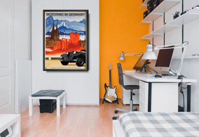Plakat für den Frieden Deutschland Automotive
