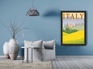 Poster im Retro-Stil Italien