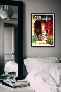 Retro-Poster New Orleans