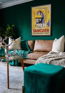 Plakat-Weinlese Morocoo Tangier