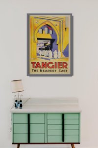 Plakat-Weinlese Morocoo Tangier