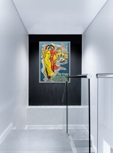 Poster Retro-Wohnzimmer Besuchen Vietnam Sagon