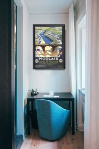 Retro-Poster Morlaix Bretagne