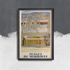 Poster an der Wand Strände Morbihan in Frankreich