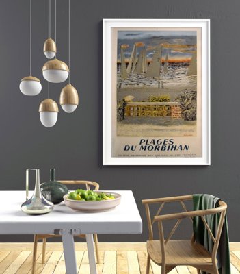 Poster an der Wand Strände Morbihan in Frankreich